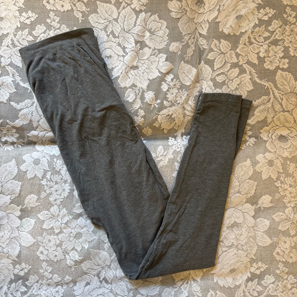 Seraphine Charcoal Maternity Leggings